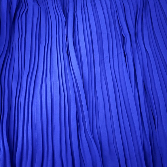 Royal blue skirt - Picture 3 of 3